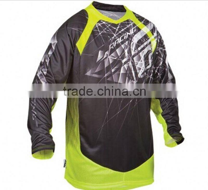 Sublimation printing custom racing bmx jerseys