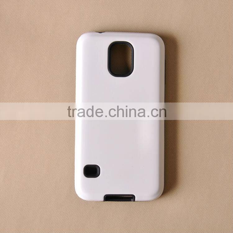 TPU + PC combination slip dustproof cell phone protective shell for samsung s5