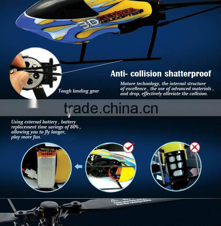 remoto control juguetes / 6 canales helicoptero / 3D stunt /6050 rc helicopter