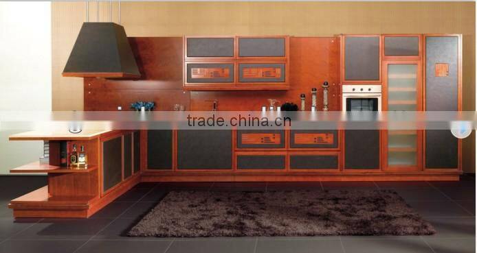 Custom Kitchen Cabinet with Laminate Doors 12L053