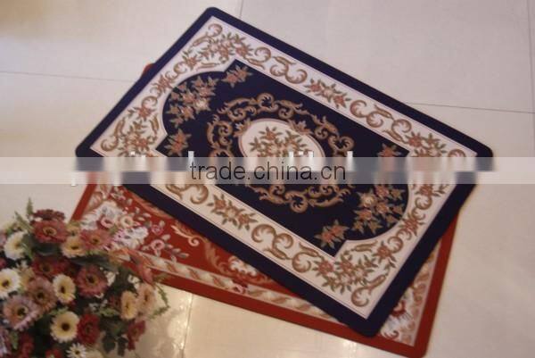 Natural rubber custom digital printed antique cast iron door mat for indoor