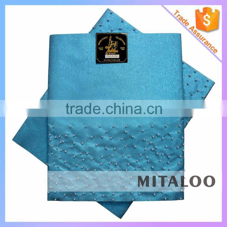 Mitaloo New Fashion Beads Sego Headtie African Gele Headtie For Wedding MBSG0084