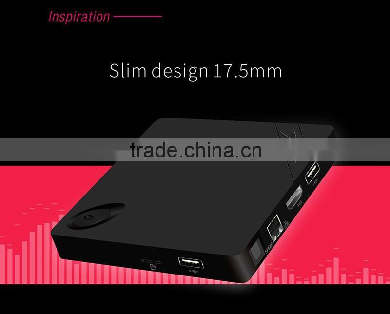 Quad Core UHD 4K*2K X2 Allwinner H3 1GB RAM 8GB ROM OTT Android TV BOX