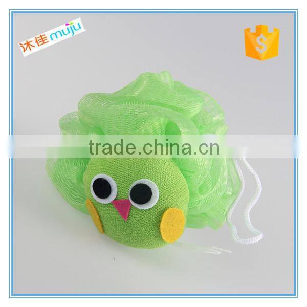 2015 mossy grain eco plastic bath spong bath lily with rope handle wholesale product