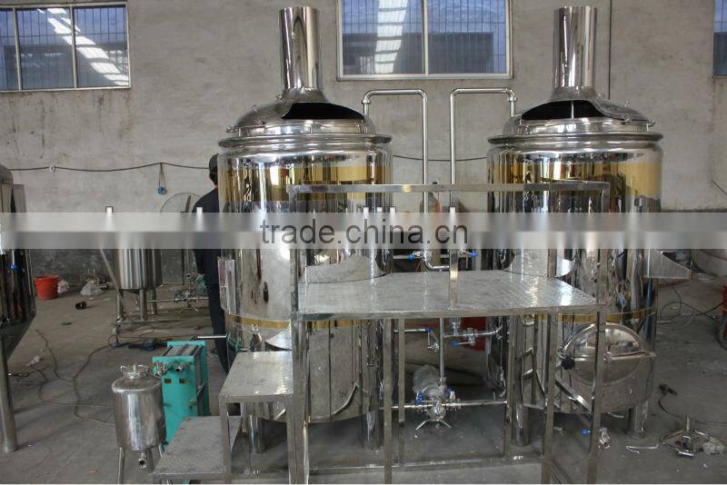 Brewhouse equipment, Stout beer brewing equipment, Brewery equipment, complete brewery plant, Beer making machine