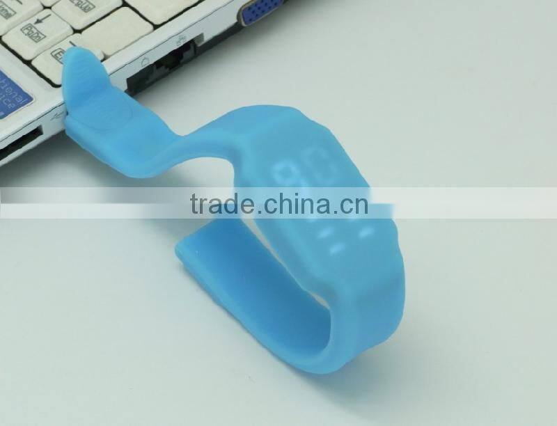 Multi-Functional USB Pen Drive 2gb 4gb 8gb 16gb 32gb Silicone USB Bracelet Watch