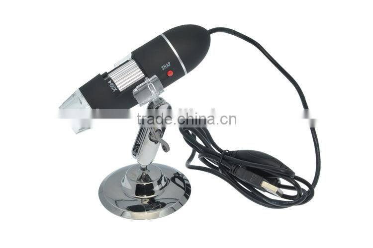 400X USB Digital Microscope 8 LED Magnifier Camera for qc skin industrial jewellery biological