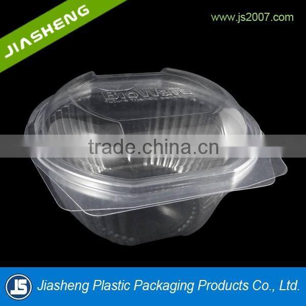 PET disposable blister salad bowl