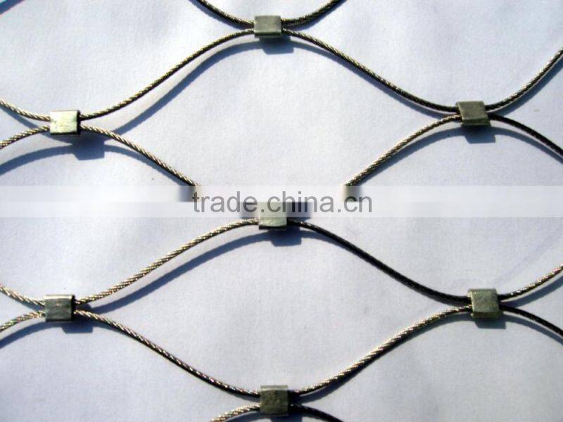 Architecture Cladding Rope Mesh Exterior Cladding Decorative For Hebei Shuolong