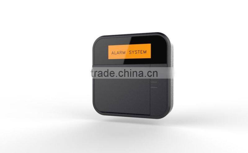 1 way relay output GSM wireless home burglar security alarm system with mobile APP remote control