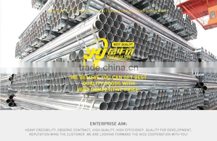 Tianjin Yuehuajun TSX_G3048 galvanized steel pipe for greenhouse frame