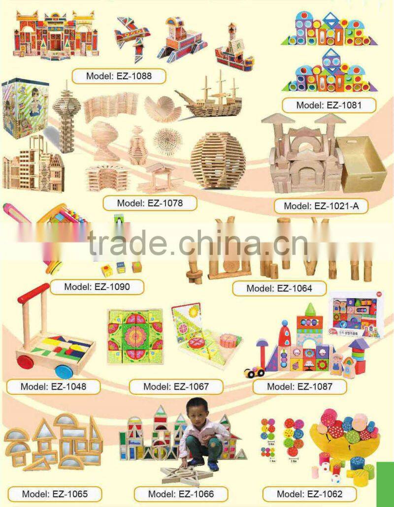 Wooden toy building blocks children wooden building blocks toys