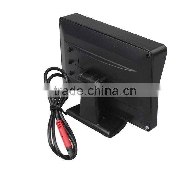 rear view mirror parking sensor with 4.3 inch bibi alarm human voice parking senosr