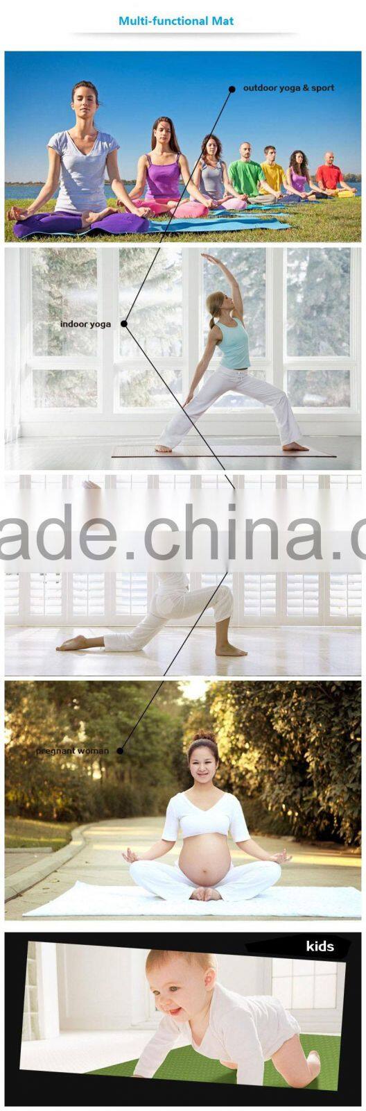 2016 yoga towel mat custom with yoga bag