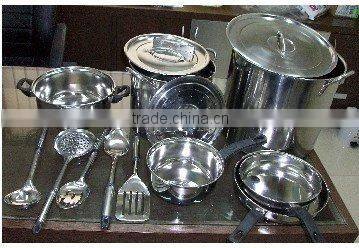 stainless steel hunting knife dessert fork A