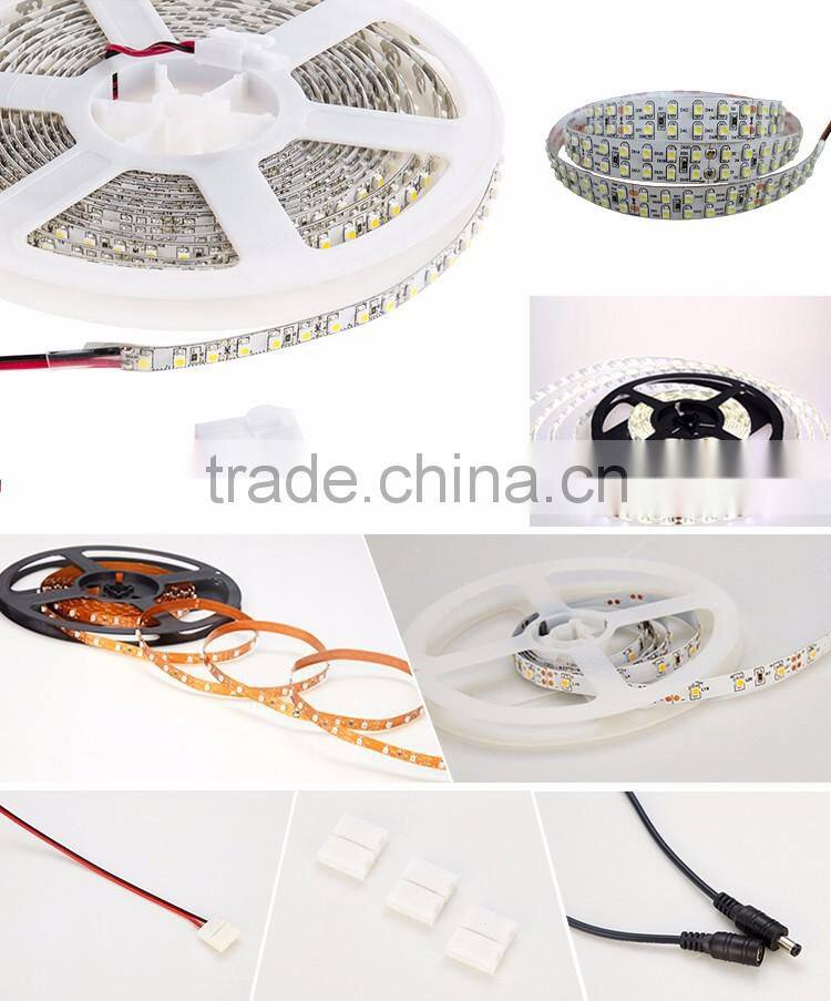 Waterproof 24 volt led strip lighting/12 volt led light strips
