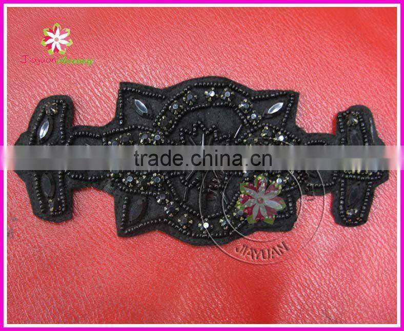 crystal wedding sash applique