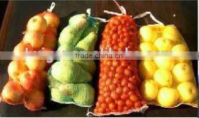 pp circular mesh bag for onion 55*80cm raschel mesh bag of potatoes