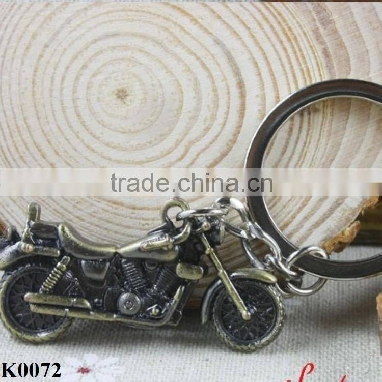 Hot car promotion gift 3D Simulation Model Motorcycle Keychain Key Chain, Keyring K0072