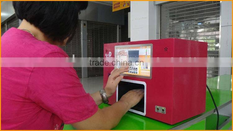 Digital nail art machine