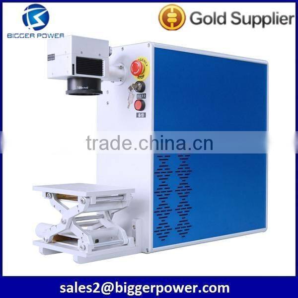 20 W MOPA fiber laser mobile covers printing machine