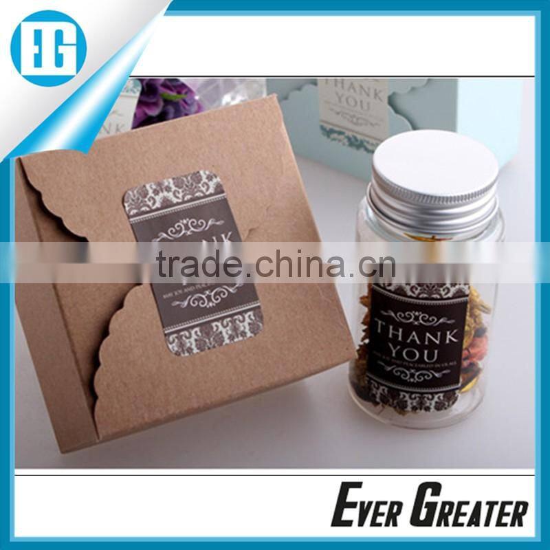 Clear Round Stickers,Diecut Label packaging label custom gift box sticker shoebox stickers