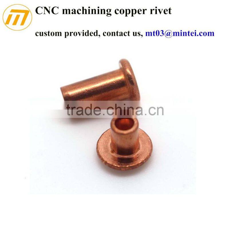 precision CNC machining metal rivet nut