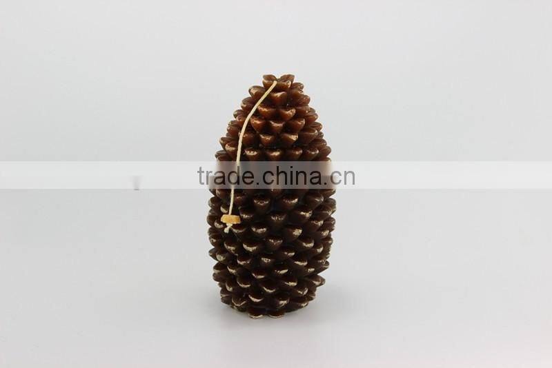 Wholesale Big Christmas Pine Cone Candle, 10.5 * 19 cm