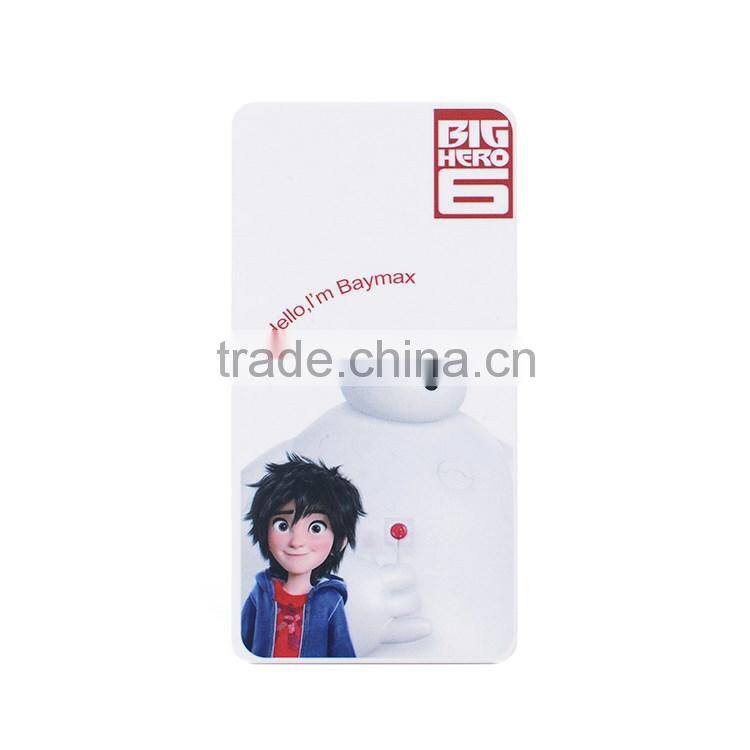 Wholesale full capacity cartoon figure credit card power bank