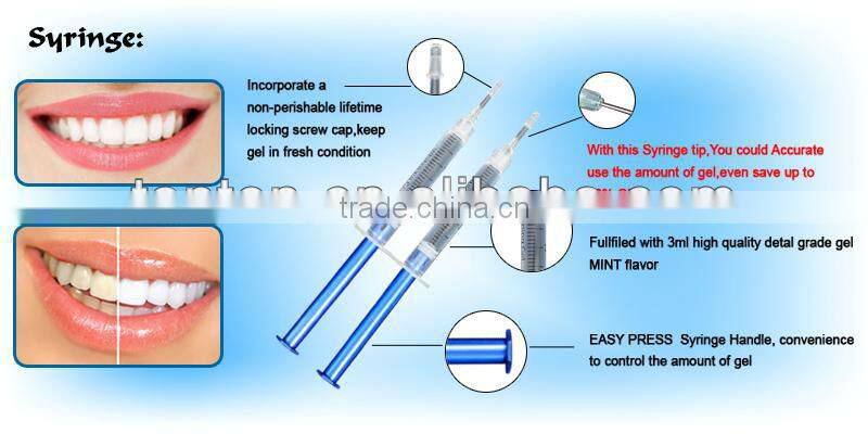 CE approved Wholesale Professional Home Use Teeth Whitening Kit Non Peroxid