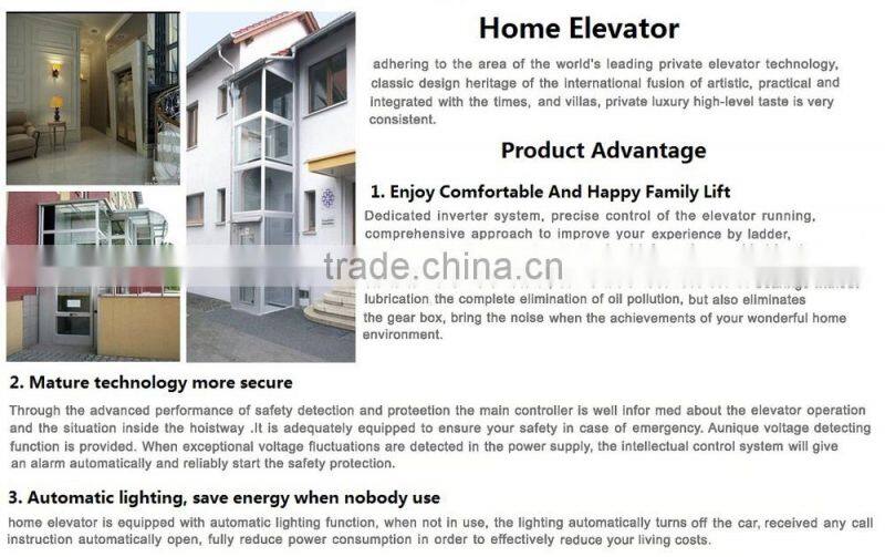 Factory Outlet Low Operating Cost Good Quality Machine Roomless Elevator