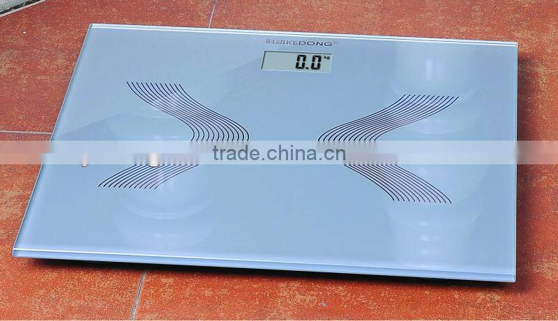 6in1 150KG DIGITAL ELECTRONIC LCD BMI CALORIE BODY FAT BATHROOM WEIGHING SCALE GLASS Scale, fat, water, muscle, calorie