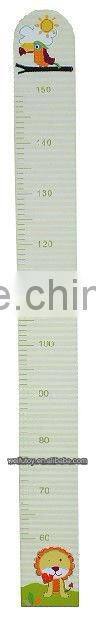 Kids wooden height ruler