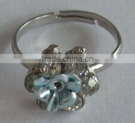 Fashion alloy finger ring