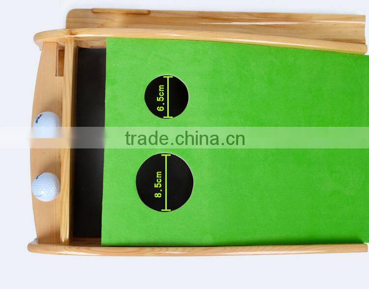 Golf putting mat Golf Putting trainer with automatic ball return