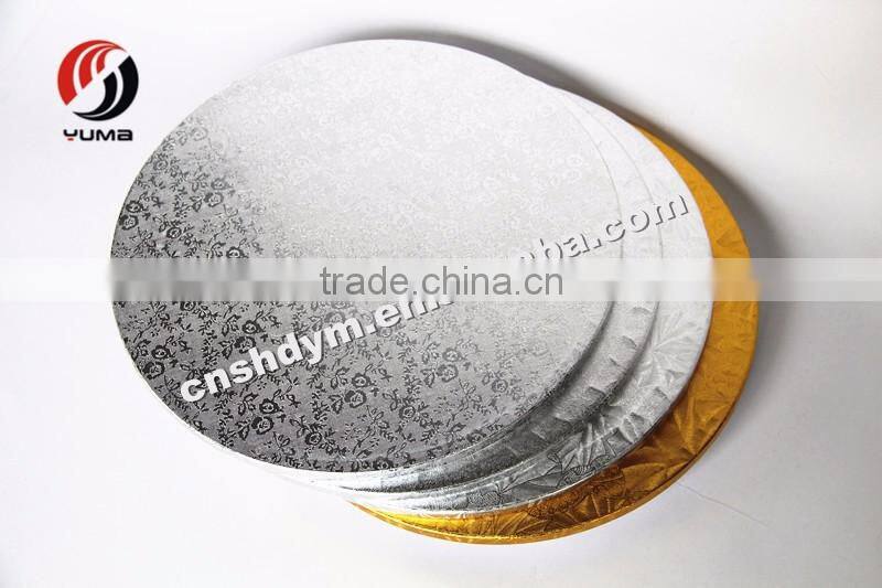 cake boards with foil paper cake drum