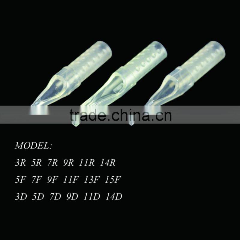 New style transparent disposable tattoo tip 3R for tattoo machines