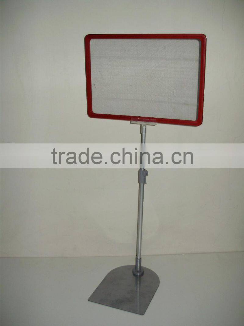 Supermarket Display Stand Poster Display Stand Photo Frame
