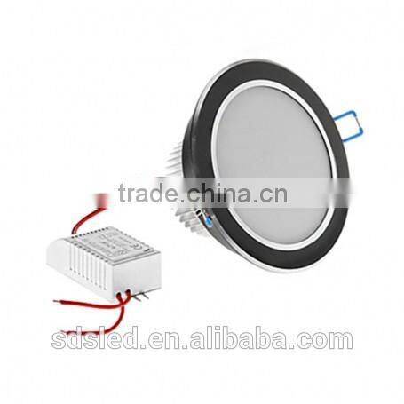 LED downlight 5W 450Lm down light Cool White-Black high power led downlight