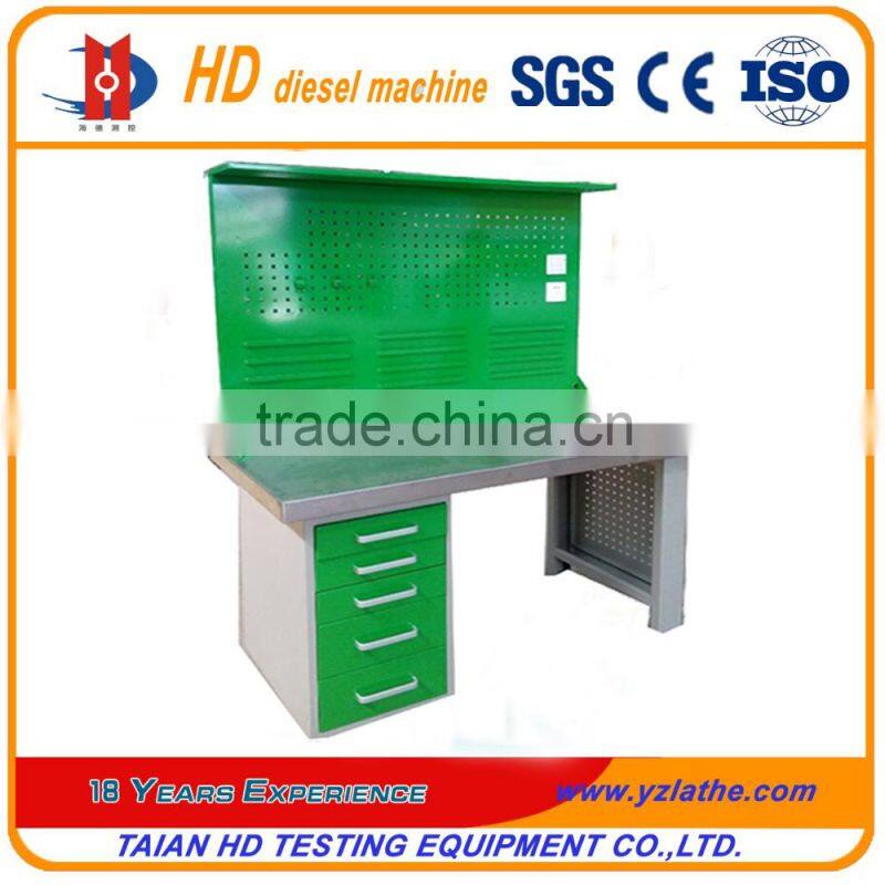 Stainless steel working table for tools