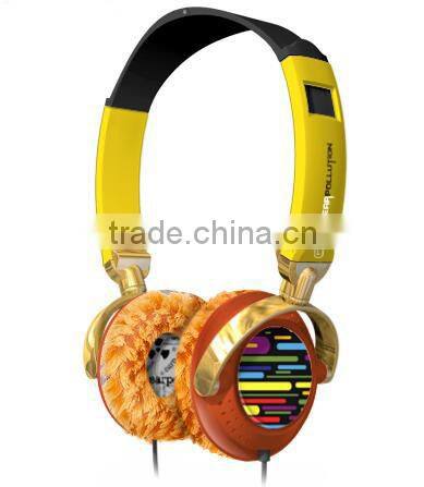 3.5mm foldable super bass stereo headphone