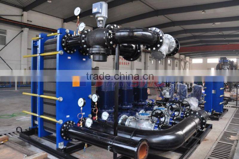 Industrial Radiant floor plate heat exchanger unit