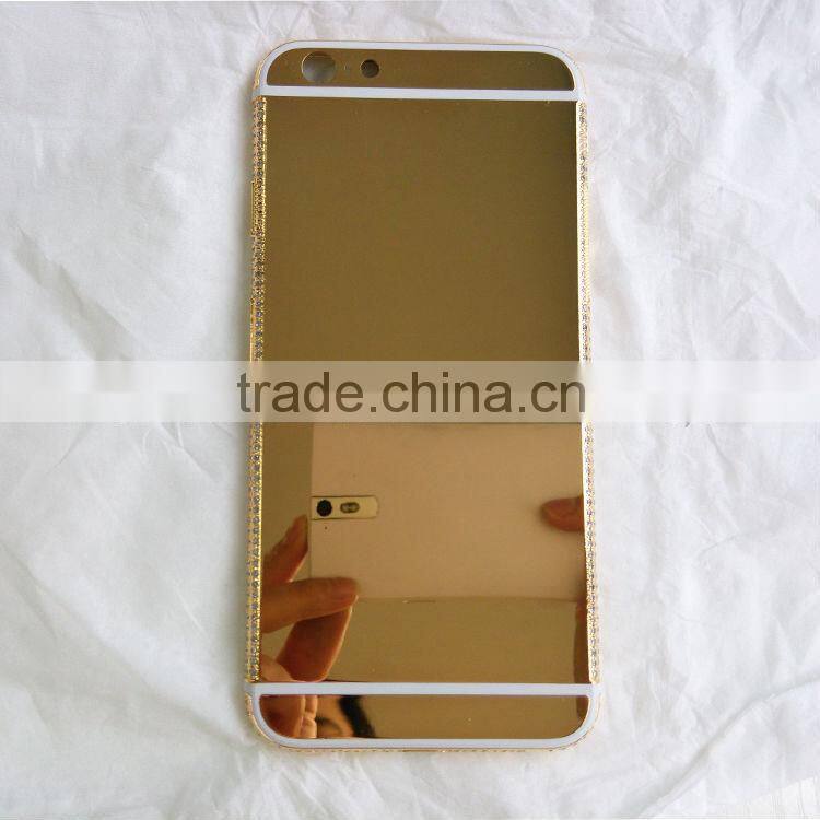 new for apple 6 gold , OEM factory for iphone 6s housing 24k gold custom