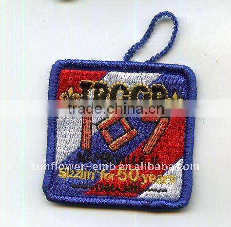 Embroidery club patch