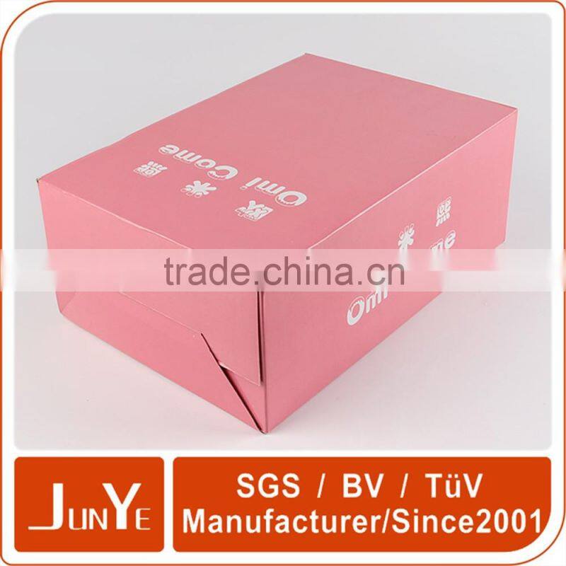 creative cosmetic folded over box packaging design