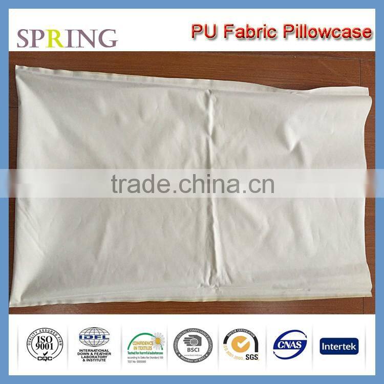 PU coated fabric waterproof pillow shell heat-seam for hospital
