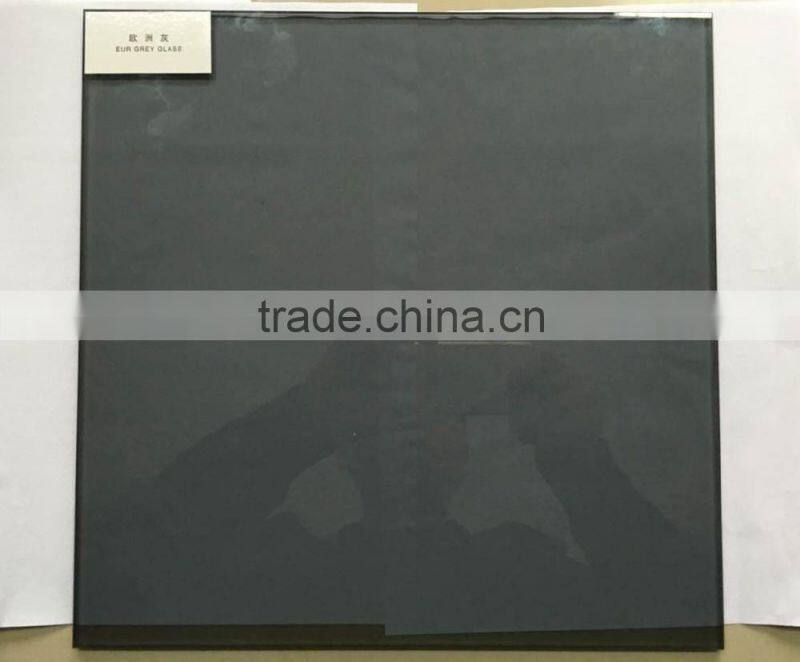 High Quality Bronze, Grey, Blue, Green, Pink Tinted Float Glass