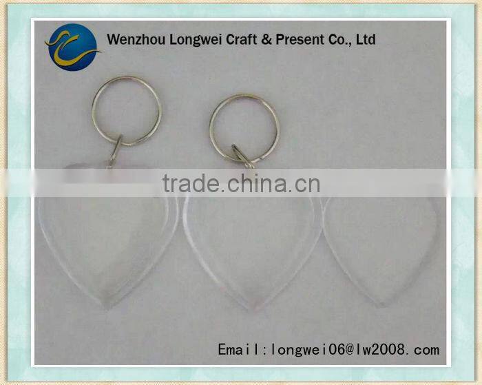 all types of acrylic keychain ring/crystal horse keychain