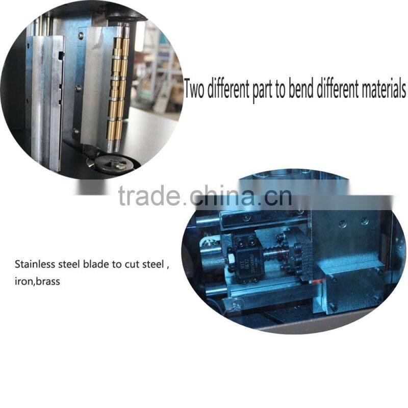 Three functions in one automatic letter bending machine