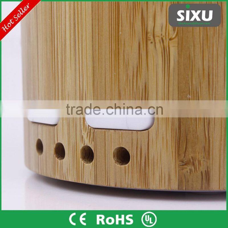Bamboo room scent aroma system air freshener ultrasonic aroma mist diffuser
